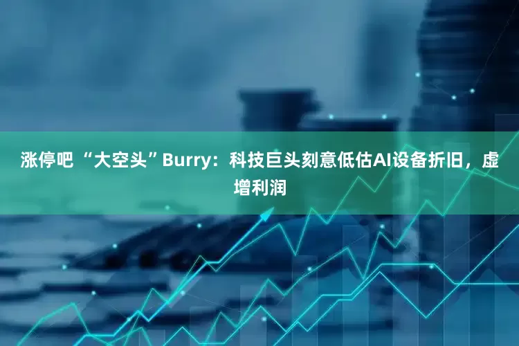 涨停吧 “大空头”Burry：科技巨头刻意低估AI设备折旧，虚增利润